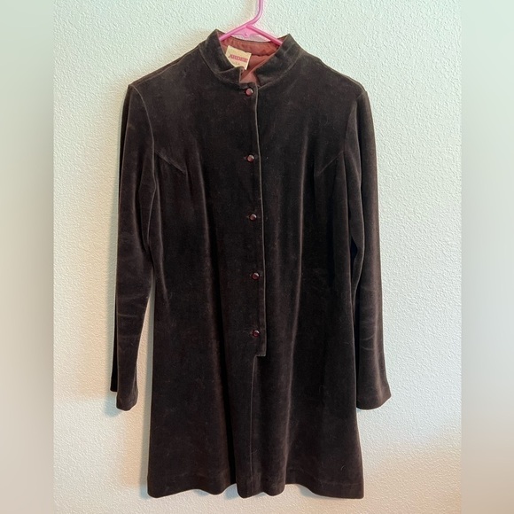 📚 Vintage Ardee 1960s Velvet Brown Jacket Size Small - Picture 2 of 14